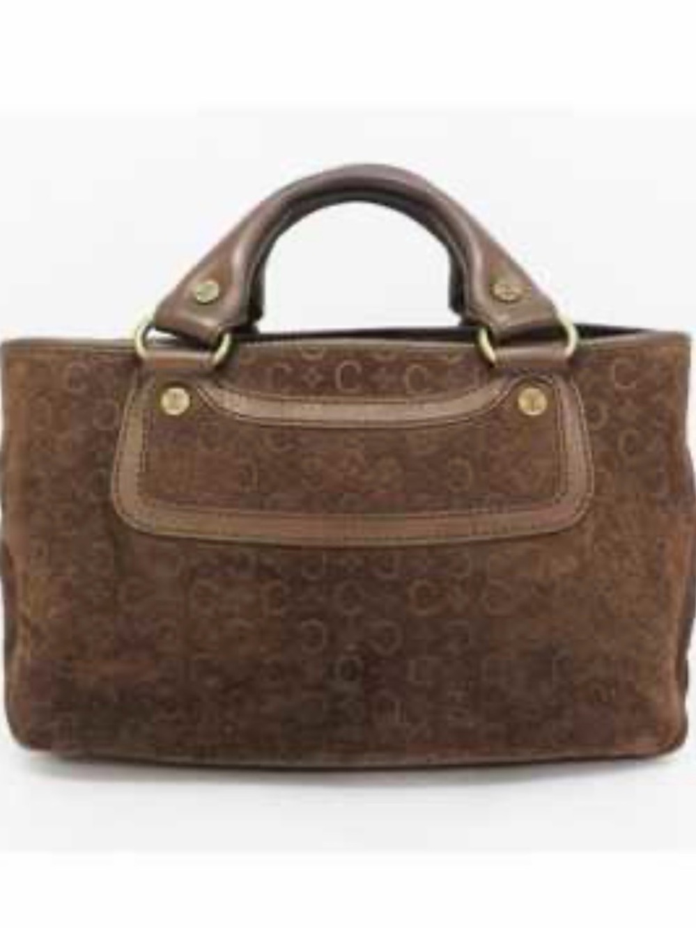 Celine Vintage Suede Leather Boogie Bag Authentic